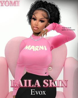 Second Life Marketplace - Laila skin evox
